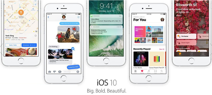 iOS 10发布有哪些新功能 iOS10和iOS9有什么区别（附视频）