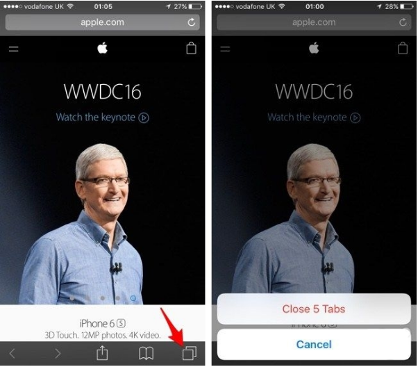 你知道iOS10中Safari新增的快捷方式有哪些吗？