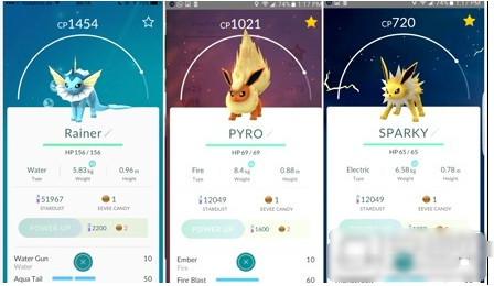 Pokemon go伊布进化规律彩蛋 精灵宝可梦go伊布指定进化方法