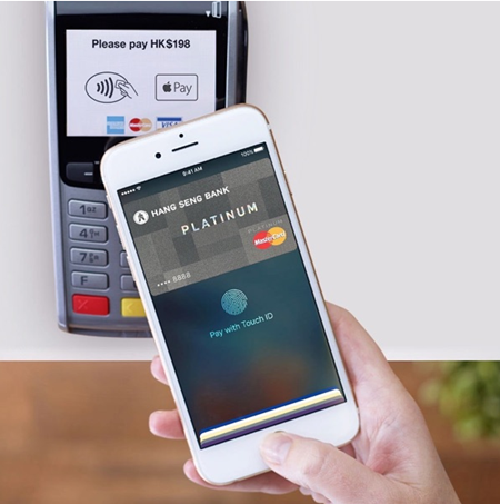 Apple Pay移动支付服务正式登陆香港，支持万事达卡、Visa等