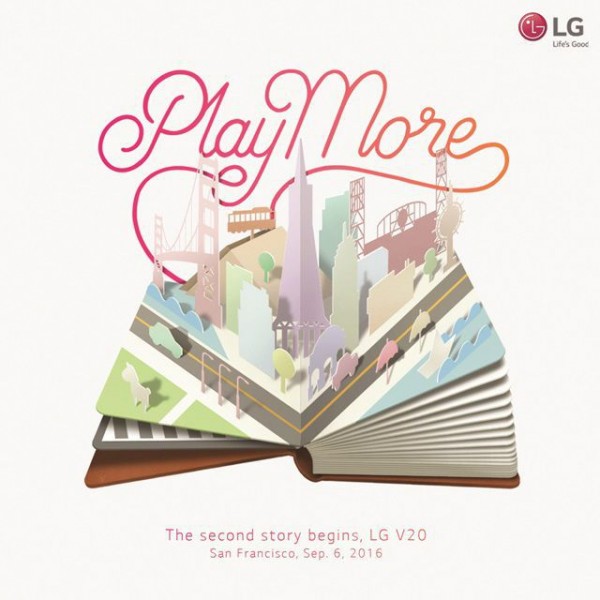 LG V20将于9月6日旧金山发布 吃上了Android N 7.0牛轧糖