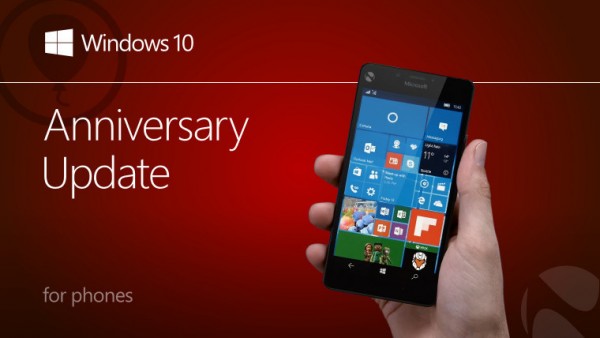 Windows 10 Mobile周年更新发布 仅针对裸机