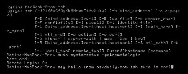 Mac如何通过终端开启/关闭SSH Mac通过终端开启/关闭SSH教程