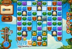 开心消消乐569关三星过关技巧攻略