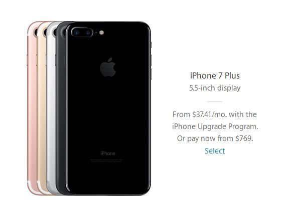 受双摄像头系统“效应”影响苹果iPhone 7 Plus 变贵了？