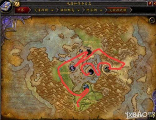 魔兽世界7.0艾萨拉之眼副本攻略 艾萨拉之眼地图路线