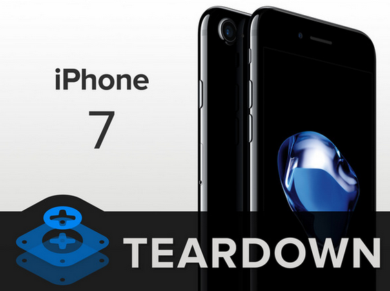 iPhone 7拆解全过程：搭配2GB RAM+更大容量的电池