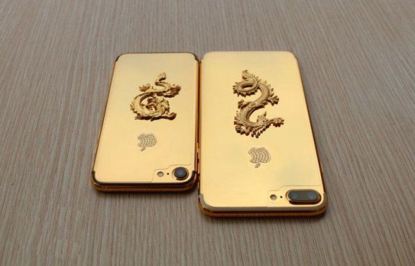 土豪殿堂级镀金版iPhone7问世