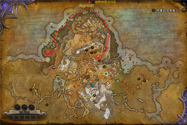 魔兽世界7.0狐尾花分布采集点推荐