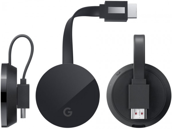 谷歌曝光4K Chromecast Ultra渲染图 使用“G”LOGO