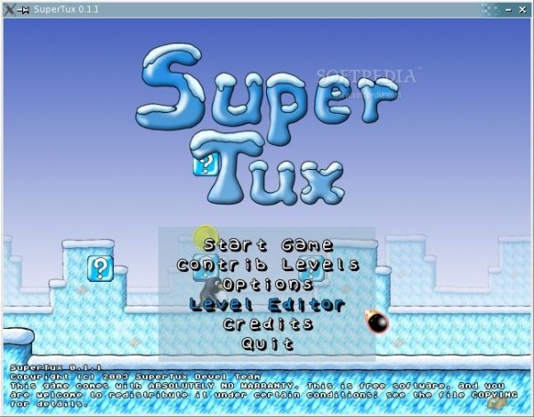 Linux吉祥物游戏SuperTux 0.5.0版发布 类《超级马里奥兄弟》