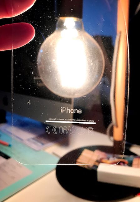 尴尬！亮黑色iPhone7贴膜手机背部字会掉色？