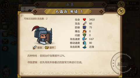 小小军团合战三国 盾兵详细使用分析