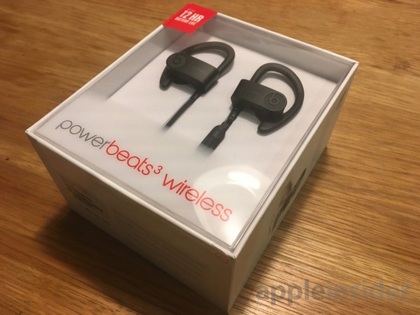 苹果W1芯片Powerbeats 3蓝牙耳机真机试用