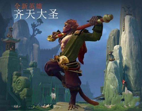 DOTA27.0版本新英雄齐天大圣技能视频介绍