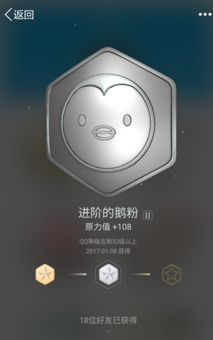 QQ勋章进阶的鹅粉怎么获得？进阶的鹅粉获得介绍