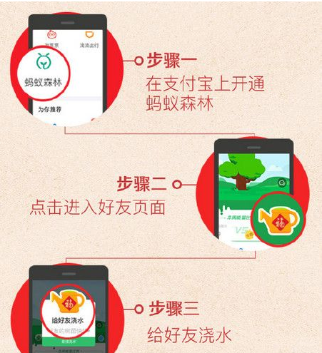 支付宝第二波集福怎么给好友浇水获得福卡？第二波集福怎么开通蚂蚁森林？