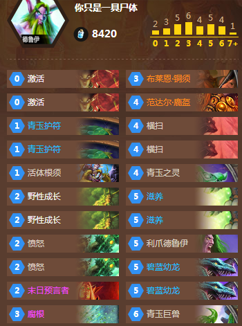 炉石传说改良青玉德怎么搭配 德鲁伊80%+胜率拿低保