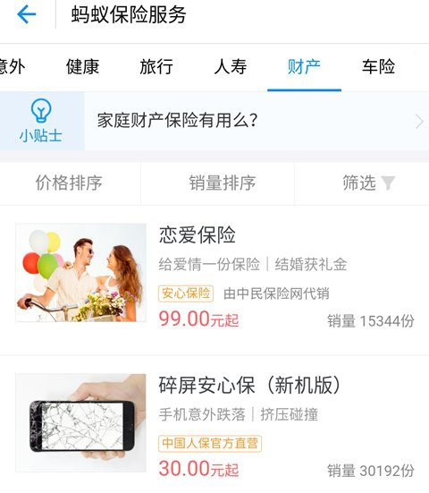 支付宝官方数据：情人节过后恋爱保险已卖出1.5万份