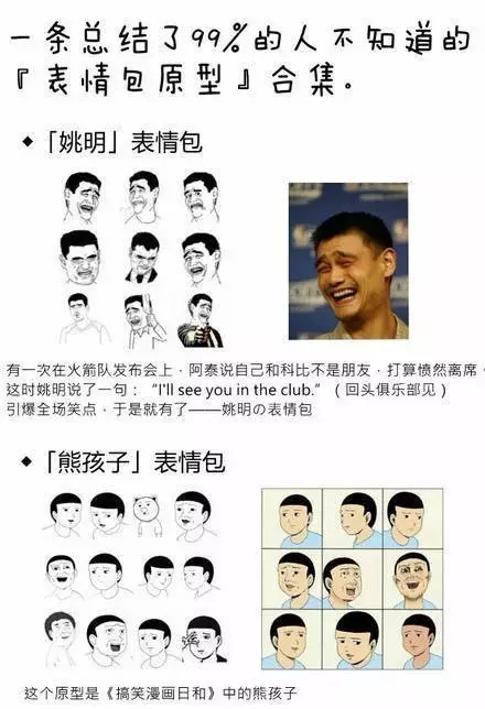 微信好笑的表情包从哪里来？魔性表情包原型图一览