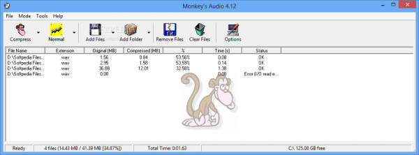 免费转换工具Monkey’s Audio 发布4.23