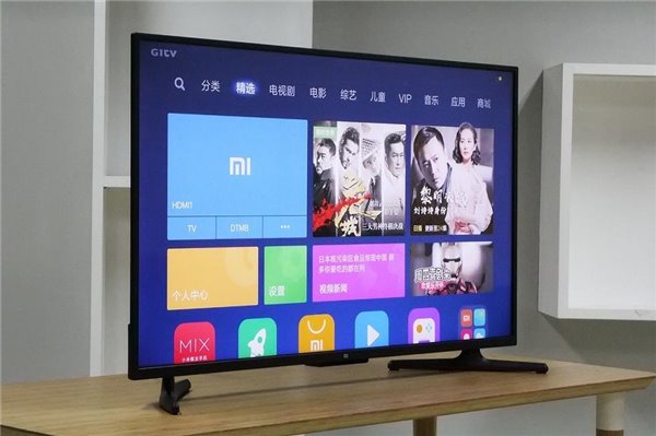 小米电视4A开箱：家族设计+扁平化UI+窄边框