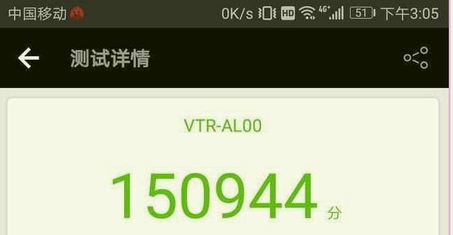 华为P10安兔兔有多少分