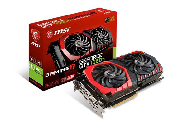 微星非公版红龙卡皇GTX 1080 Ti GAMING X显卡开卖：售价5999元