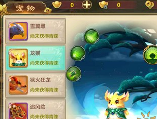 热血江湖手游龙猫宠物属性详解