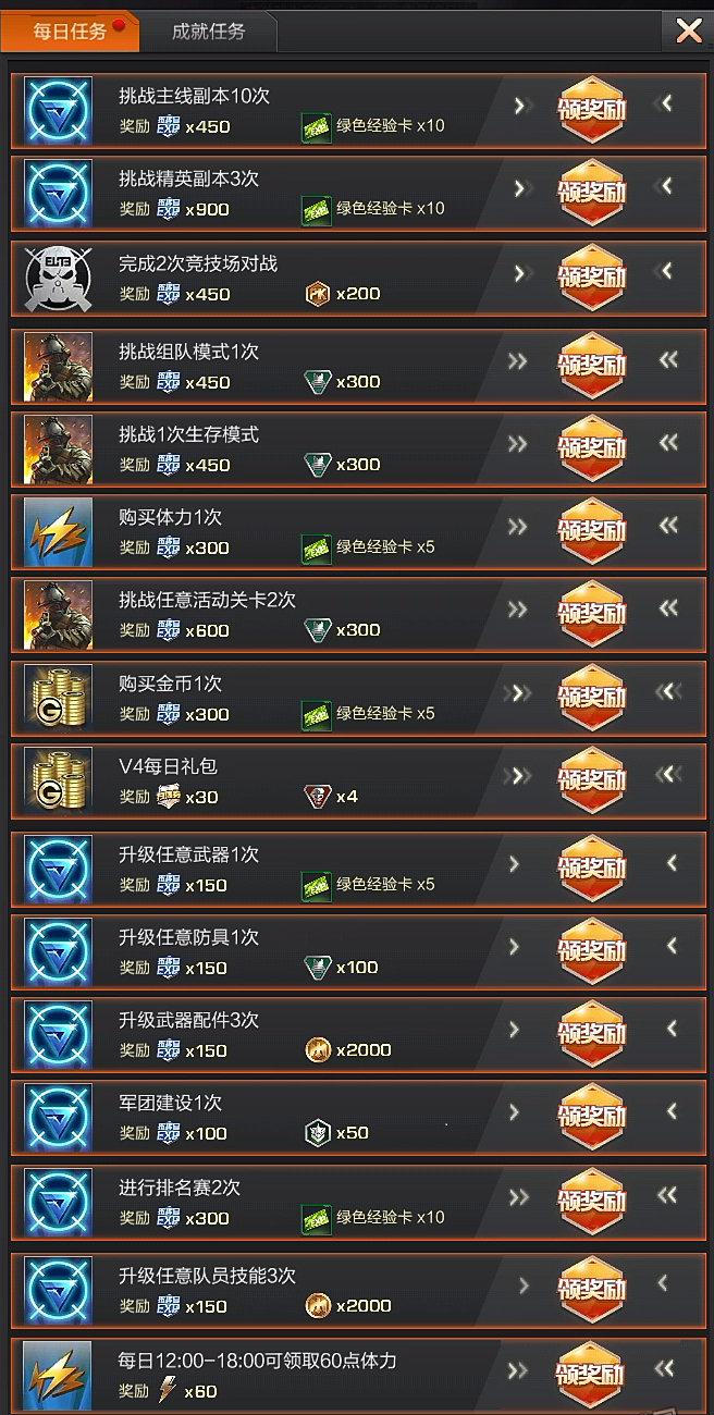 魂斗罗归来每日经验合集