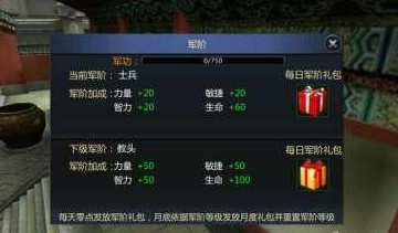 成吉思汗手游新手攻略 军阶系统详解