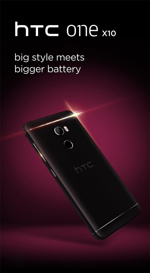 HTC One X10渲染图曝光：内置大容量电池