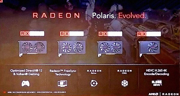 AMD RX 500系显卡全曝光：RX 560火力全开