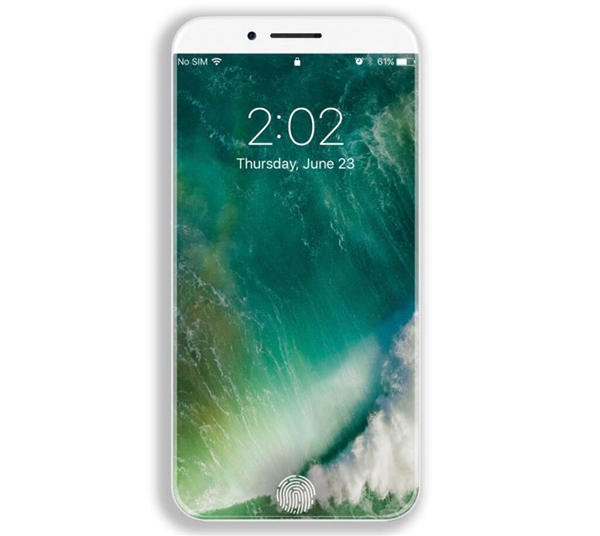帅！iPhone8指纹识别放屏幕里了！第一次无Home键