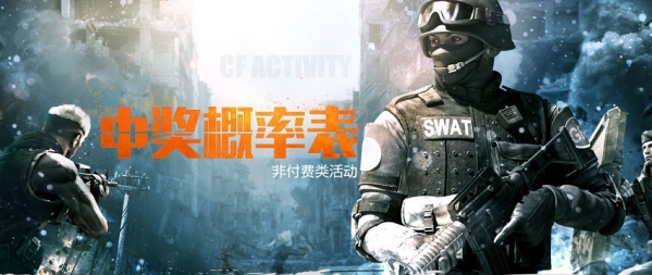 cf抽奖技巧 cf穿越火线中奖概率表分享