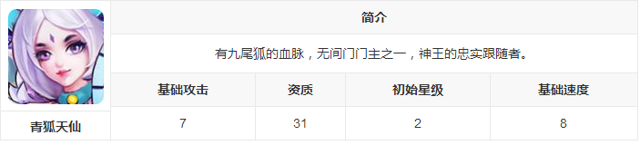 新莽荒纪：莽荒纪3武将青狐天仙怎么样？新莽荒纪：莽荒纪3武将青狐天仙技能详解