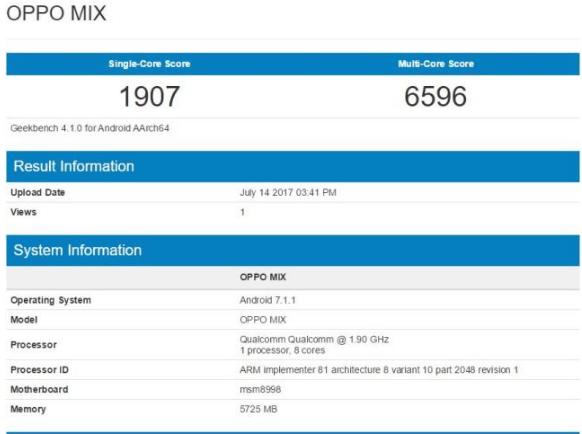 oppo mix什么时候上市？oppo mix上市时间及价格配置一览