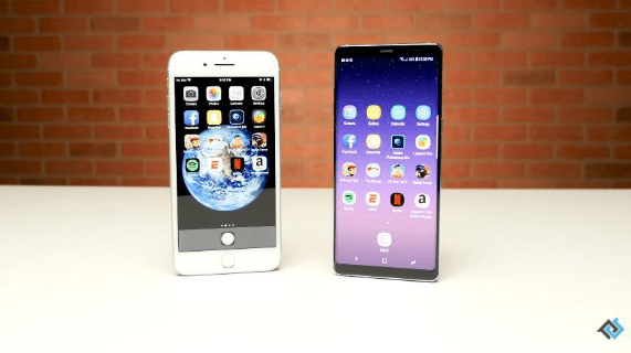iphone8和三星note8哪个好？iphone8和三星note8区别对比