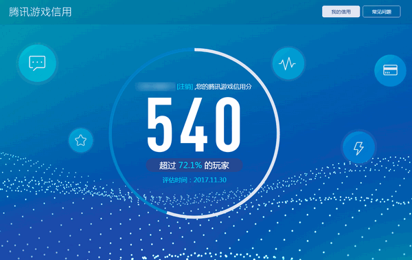 腾讯游戏信用怎么查询？腾讯游戏信用有什么用？