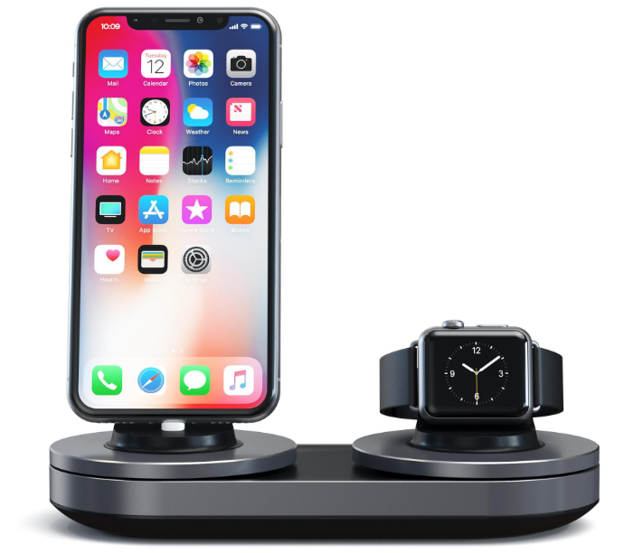 Satechi发布双充电基座 iPhone和Apple Watch同时充电