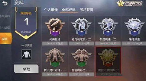 荒野行动鹰眼成就是什么意思？鹰眼成就获得攻略