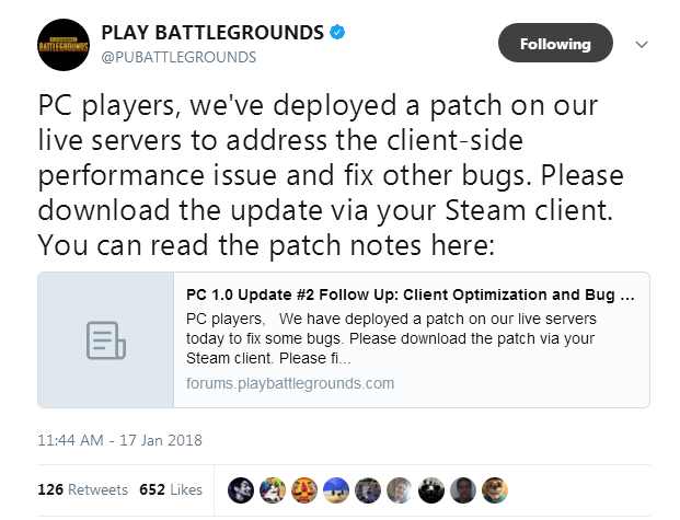 绝地求生Steam客户端新补丁内容介绍
