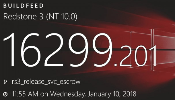 AMD设备怎么修复？微软发布Win10 Build 16299.201/10586.1358/10240.17741