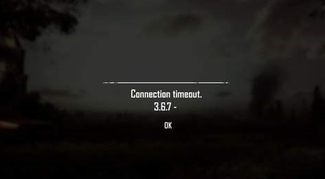绝地求生大逃杀 connectiontimeou367怎么解决