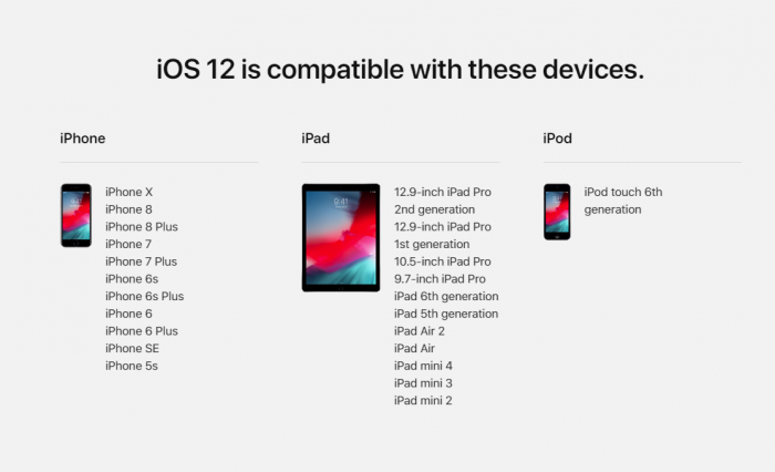 苹果iOS12beta1开发者预览版下载地址汇总