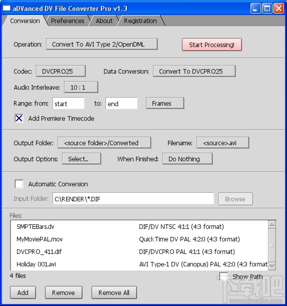 aDVanced DV File Converter Pro(3)