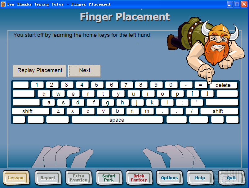 Ten Thumbs Typing Tutor(3)