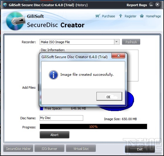 GiliSoft Secure Disc Creator(3)