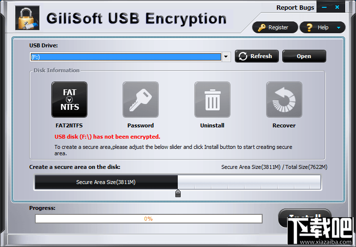 GiliSoft USB Stick Encryption(3)