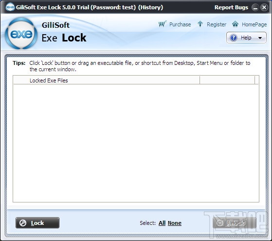 Gilisoft EXE Lock(3)